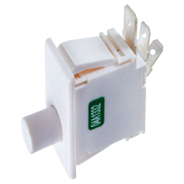 Jandorf 61027 Plunger Short Push Button Switch, 125 V, 2 A, 1 P