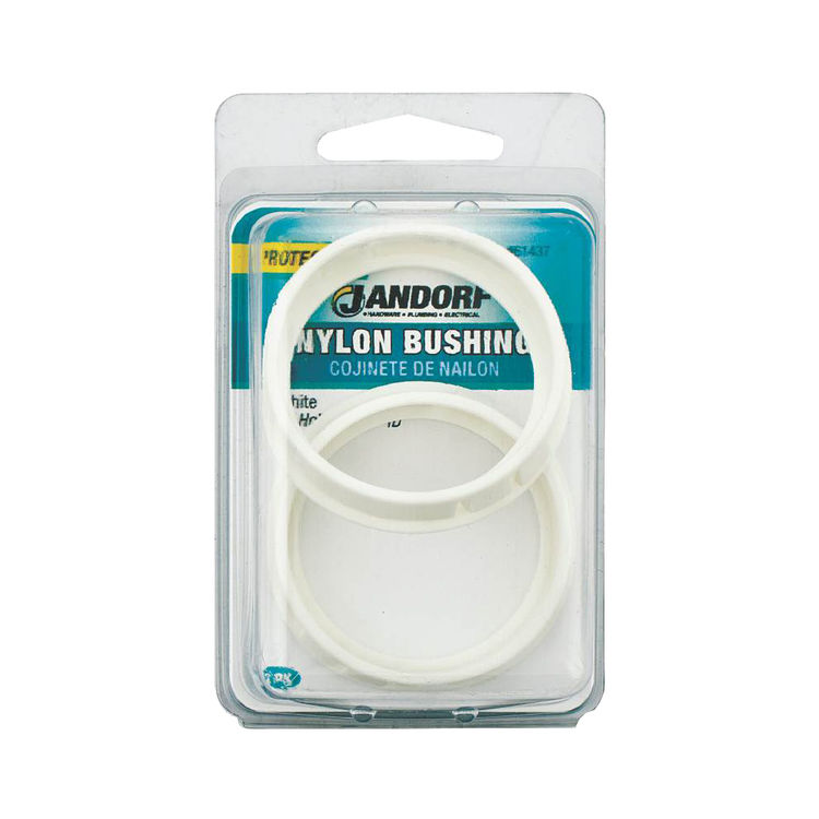 Jandorf 61437 Insulated Conduit Bushing, 2 X 1-5/8 in, Nylon