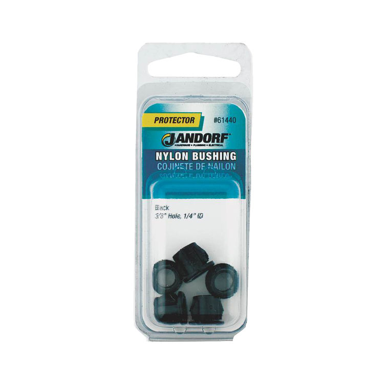 Jandorf 61440 Insulated Conduit Bushing, 3/8 X 1/4 in, Nylon