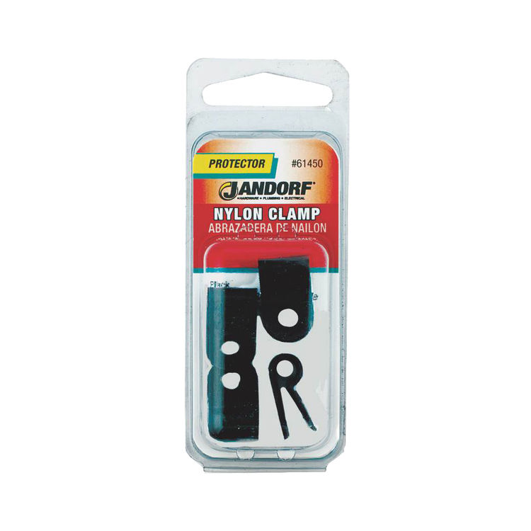 Jandorf 61450 Cable Clamp, Nylon, Black