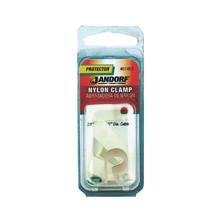 Jandorf 61463 Cable Clamp, Nylon, Natural