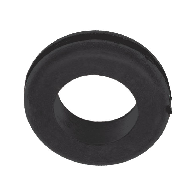 Jandorf 61488 Grommet, 1 in ID x 1-3/4 in OD x 1/2 in T, Rubber, Black