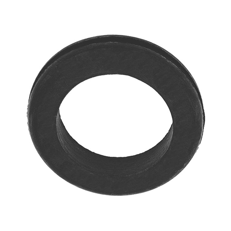 Jandorf 61491 Grommet, 1-1/4 in ID x 1-7/8 in OD x 3/8 in T, Rubber, Black