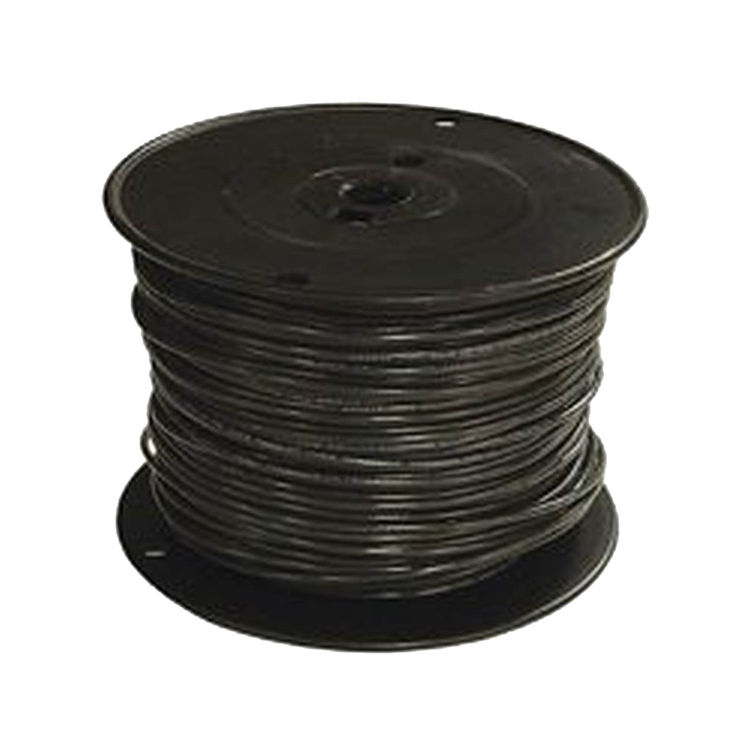 Southwire 14BK-SOLX500 Solid Single Building Wire, 14 AWG, 500 ft, 15 mil THHN
