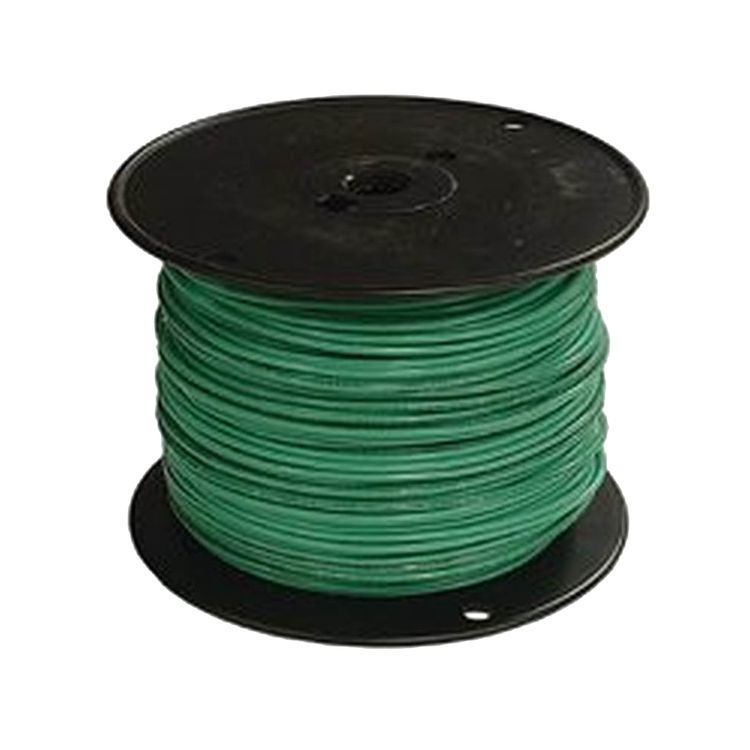 Southwire 14GRN-SOLX500 Solid Single Building Wire, 14 AWG, 500 ft, 15 mil THHN