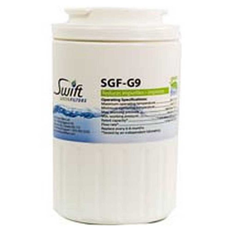 Swift SGF-G9 Refrigerator Water Filter, 3-3/16 in Dia x 5 in L