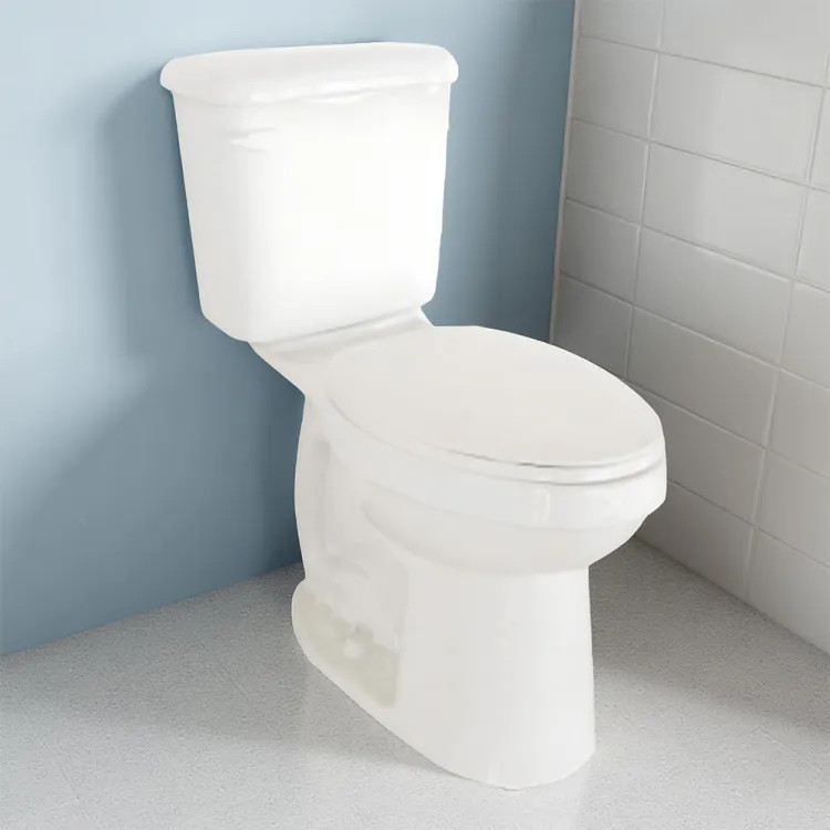 Peerless Pottery Two-Piece High Efficiency Flush Toilet, 1.28 gpf, Elongated, 12 in Rough-In, White - 11678JB-00