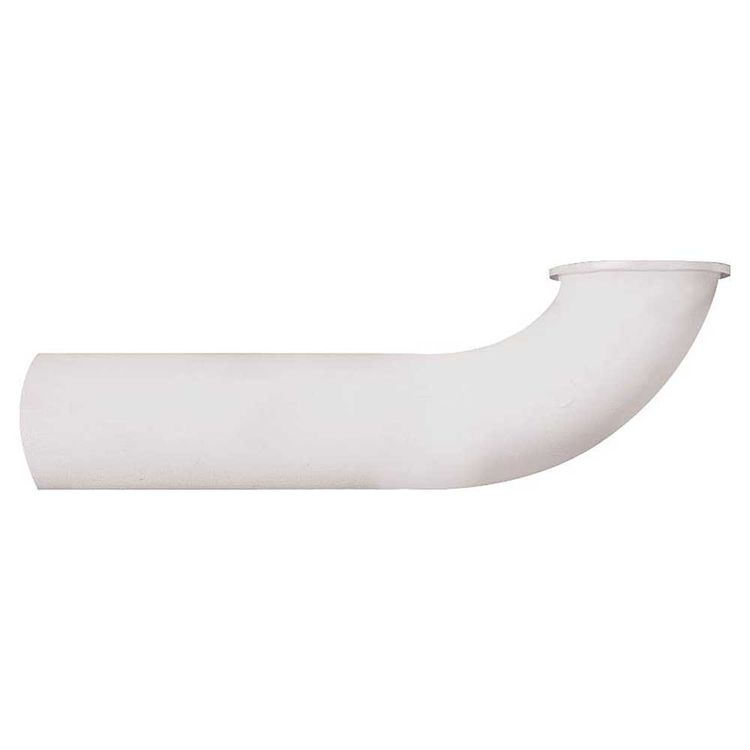 Plumb Pak PP66-13W Wall Tube, Plastic, White