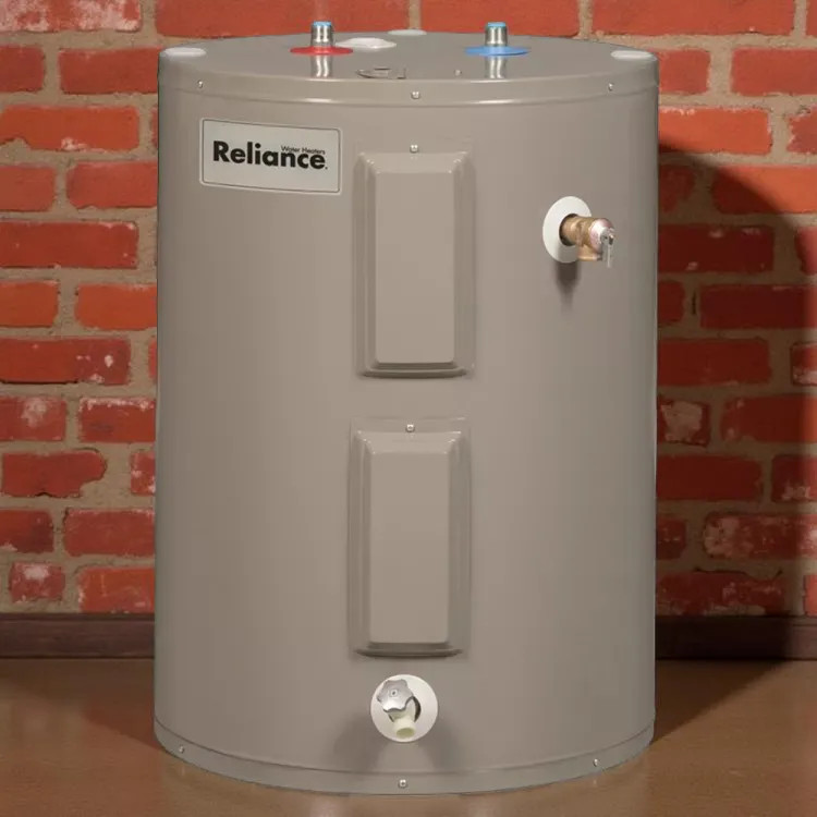 Reliance Tall Electric Tank Water Heater, 50 Gal, 240V - 6 50 EORT