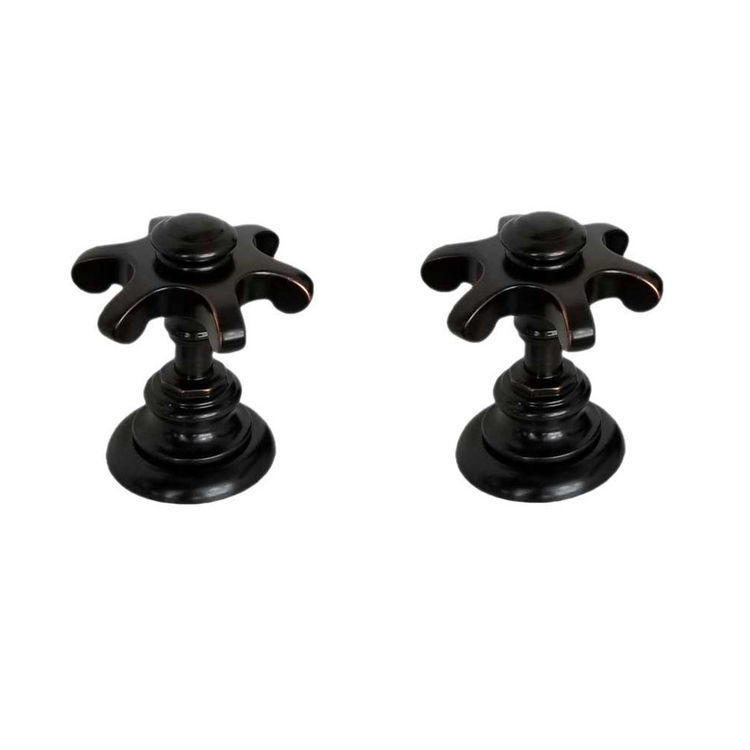 Kohler Artifacts Prong Bathroom Sink Faucet Handles - Oil-Rubbed Bronze (K-98068-3M-2BZ)