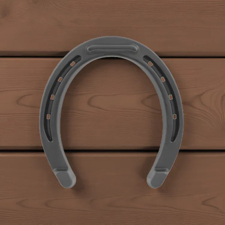 Diamond Bronco Horseshoes, No.1 size (20 Total), 5/16" Thickness, 4-3/4" Width, 5-1/4" Length - 1THB 
