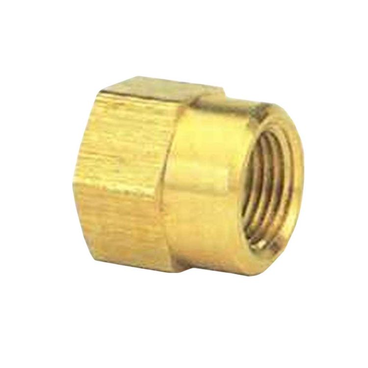 Gilmour 7FP7FH Double Hose Connector, 3/4 X 3/4 in, FNPT X Female NH, Brass