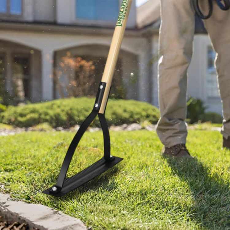 Landscapers Select Weed and Grass Cutter, 14" Steel Blade, 30" Wooden Handle - 34579 