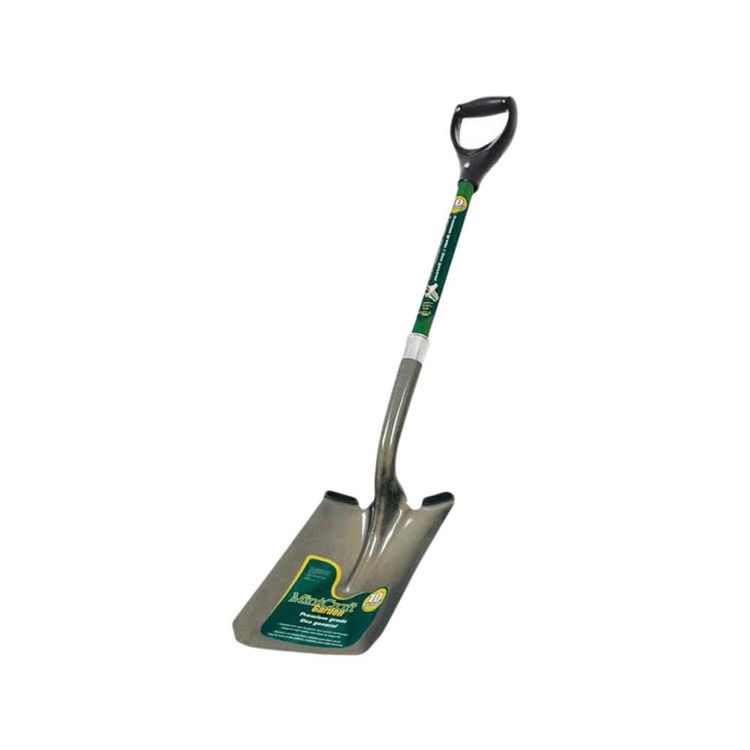 Landscapers Select Transfer Shovel with 30" D-Shaped Fiberglass Handle and Steel Blade - 34600 