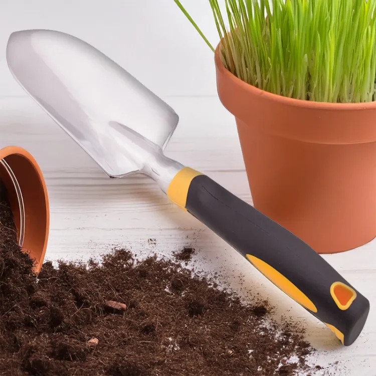 Landscapers Select 12" Deluxe Aluminum Trowel with Soft-Grip TPR Handle - GT956A