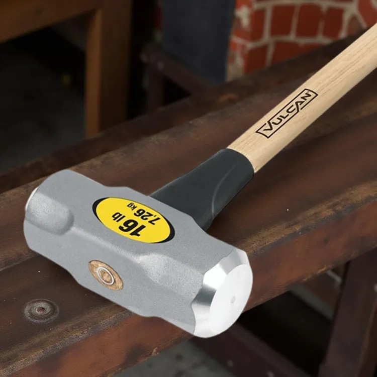 Vulcan Sledge Hammer with 16 lb Forged Milled Head and 36" Hickory Handle - 32890