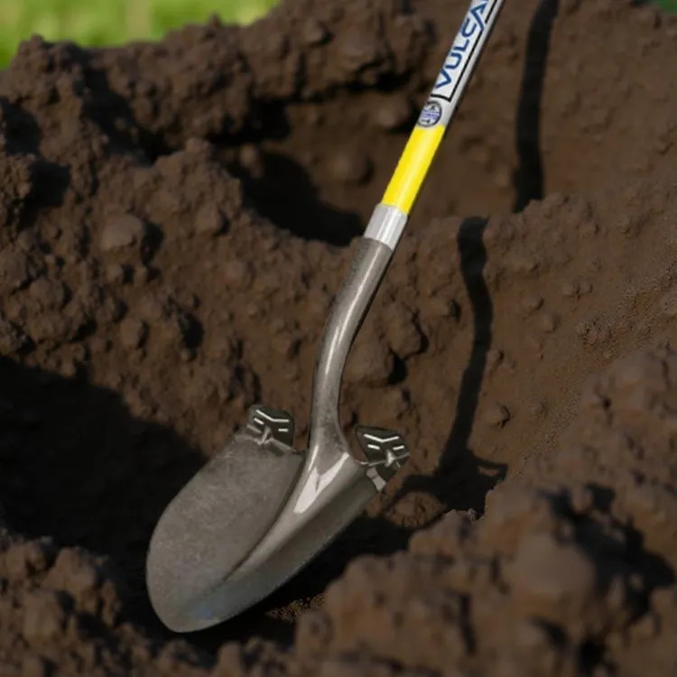 Vulcan PRL-F Shovel with 48" Cushion-Grip Fiberglass and Carbon Steel Blade - 33251 PRL-F