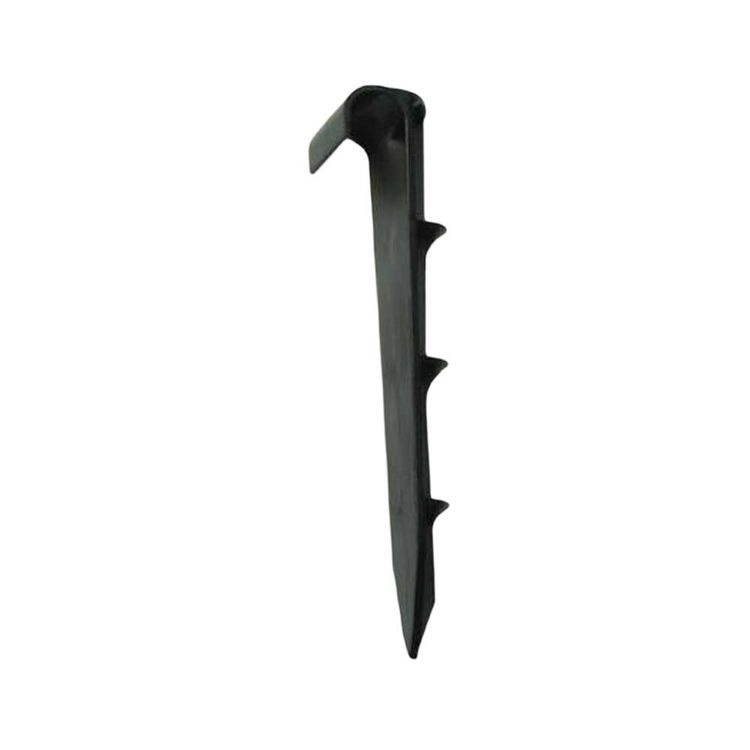 Raindrip R398CT Cleated Tubing Stake, 6 in L, Plastic