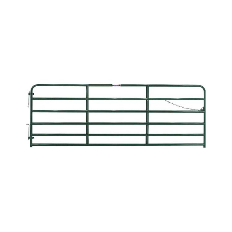 Tarter Gate 2GG12 Extra Heavy Duty Safety Gate, 2 in, 52 in W X 12 ft H, Steel