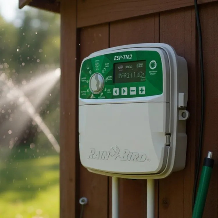 Rain Bird 12-Station Indoor/Outdoor Irrigation Controller, 120V, LNK WiFi-Compatible - ESP-TM2-12 (F44232)