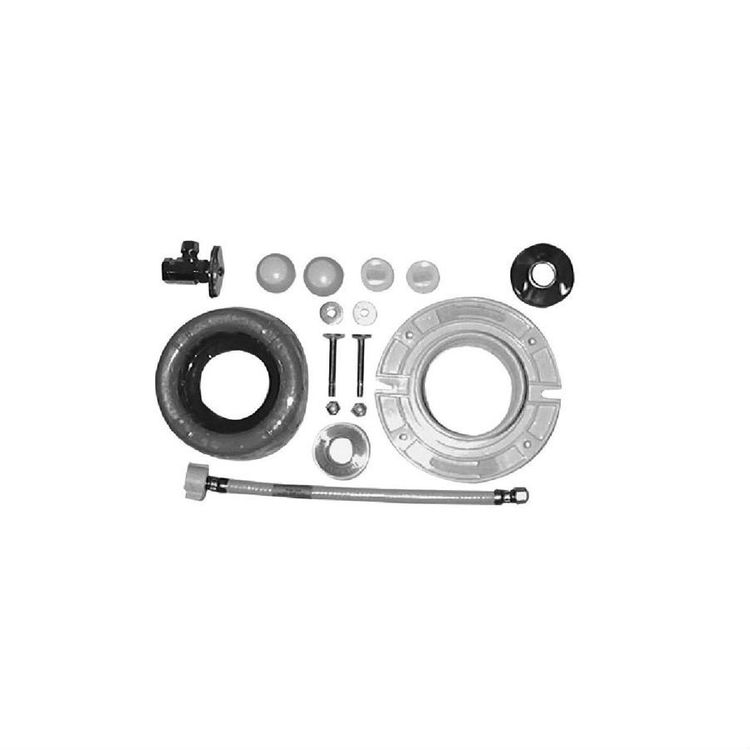 Duravit 0014310000 2nd Floor Mounting Set for One Piece/Two Piece Toilets