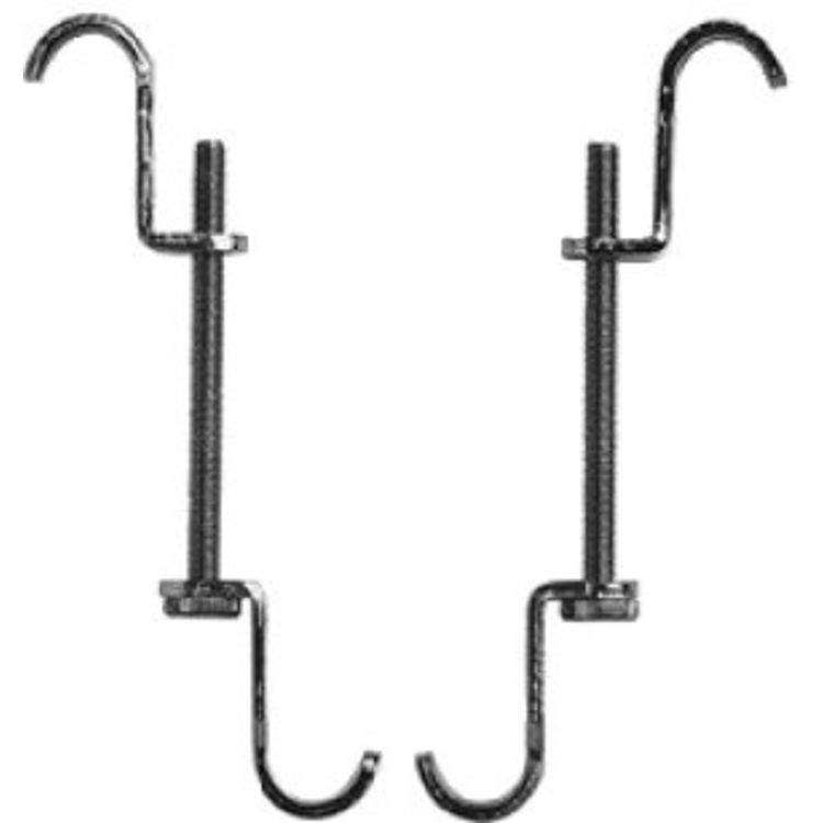 Duravit 0055040000 Metal Siphon Cover Installation Kit for Happy D Semi Pedestals