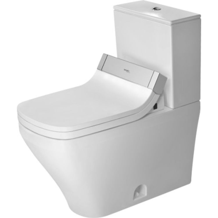 Duravit 2160512085 DuraStyle 31 1/8" Single Flush/Dual Flush Two-Piece Floor Mounted Elongated Toilet - White