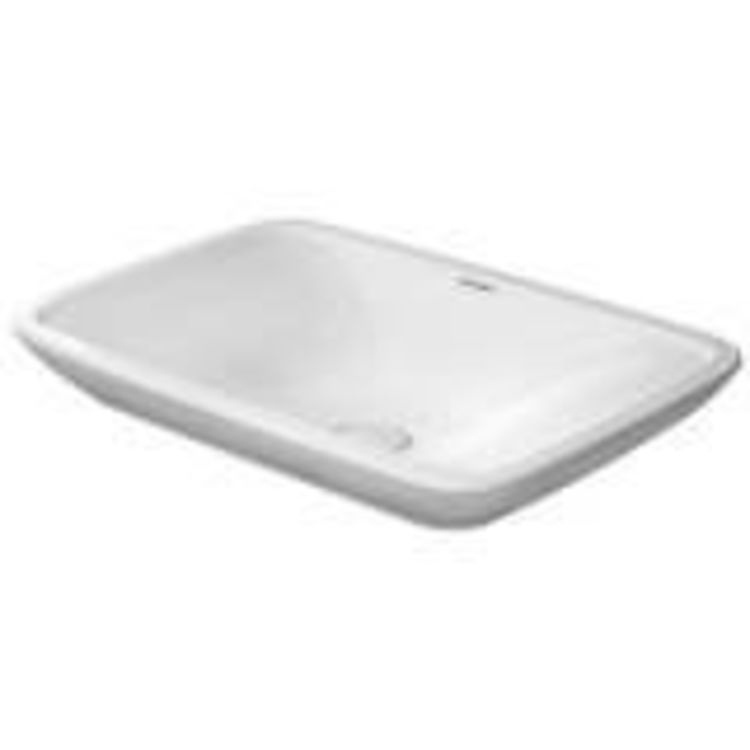 Duravit 03697000001 PuraVida 27 1/2" Vessel Bathroom Sink without Overflow and Tap Platform