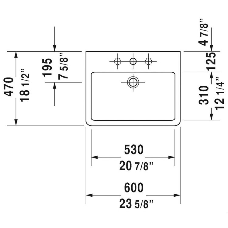 DURAVIT 04546000871 VERO