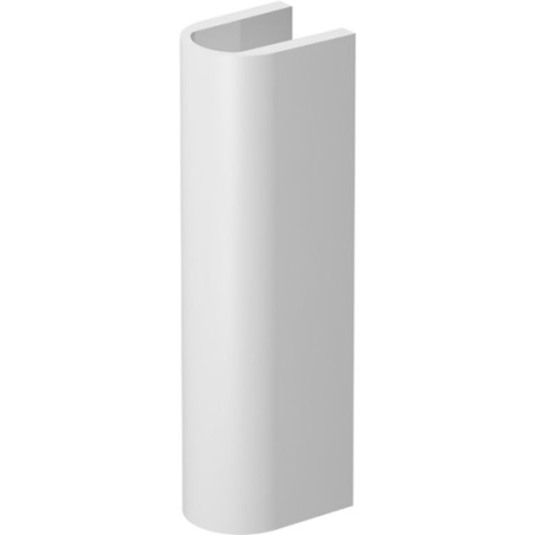 Duravit 08582400001 Darling New Ceramic Pedestal for Bathroom Sink 262165, 262160 and 262155 in White 