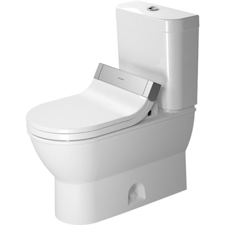 Duravit 2126510000 Darling New 27 1/2" Single Flush Two-Piece Floor Mounted Elongated Toilet - White