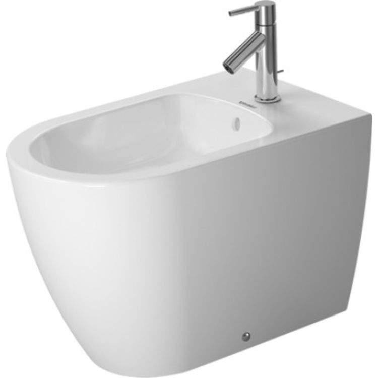 Duravit 22891000001 ME by Starck 23 5/8" Single Hole Floor Standing Bidet in White Finish 