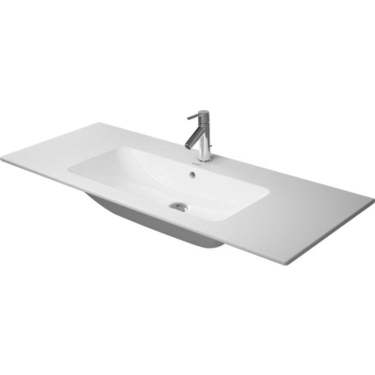 Duravit 23361200001 ME by Starck 48 3/8" Wall Mount Bathroom Sink with Overflow and Tap Platform 