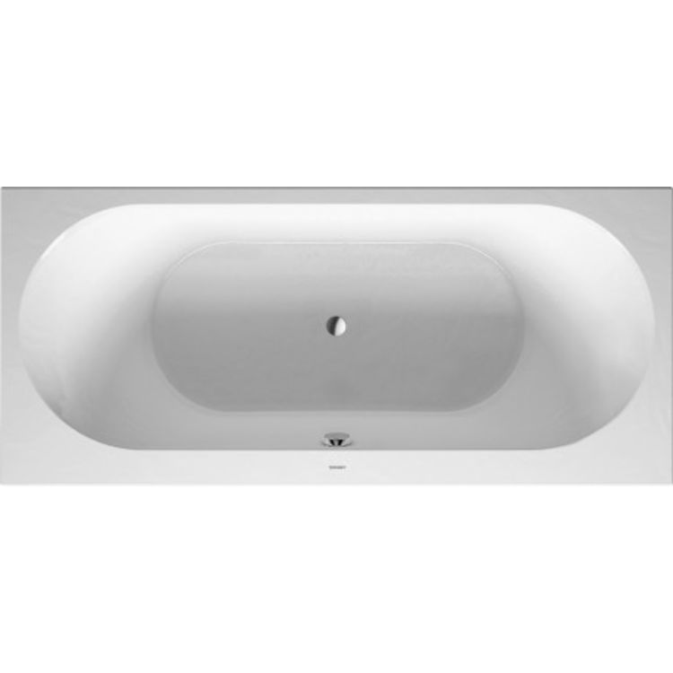 Duravit 700244000000090 Darling New 70 7/8" Drop-In Acrylic Soaking Bathtub with Two Backrest Slopes