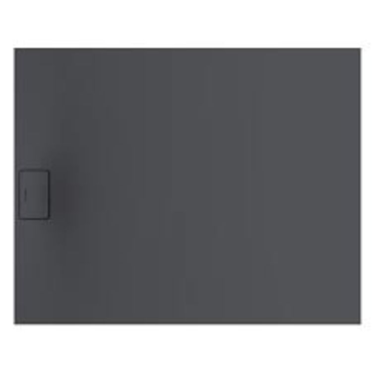 Duravit 720170680000000 Stonetto 55 1/8" DuraSolid Rectangle Shower Tray - Anthracite
