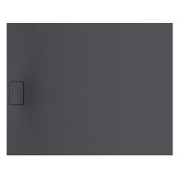 Duravit 720171680000000 Stonetto 63" DuraSolid Rectangle Shower Tray - Anthracite
