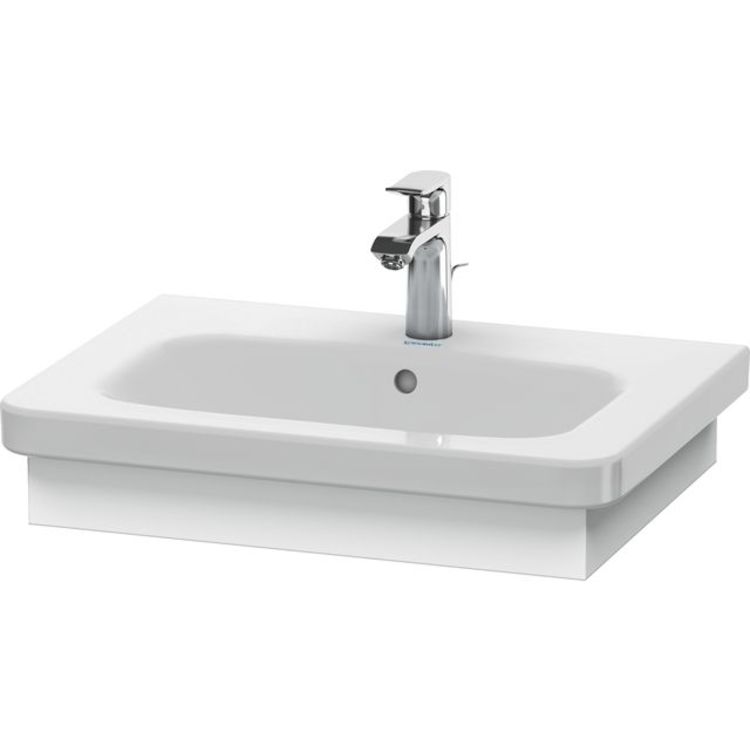 Duravit DS608001818 DuraStyle 22 7/8" Wall Mount Washbasin Trim - White Matte