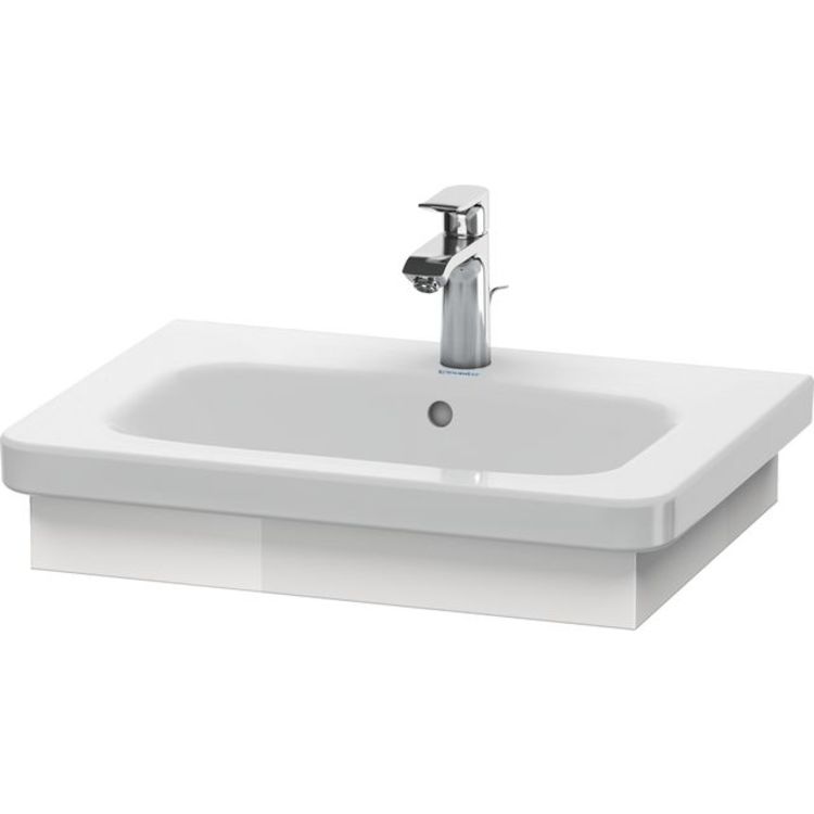 Duravit DS608002222 DuraStyle 22 7/8" Wall Mount Washbasin Trim - White High Gloss (Decor)