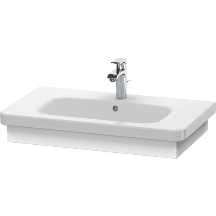 Duravit DS608101818 DuraStyle 28 3/4" Wall Mount Washbasin Trim - White Matte