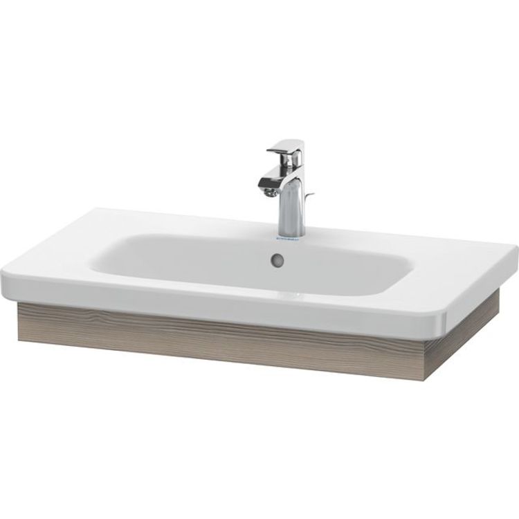 Duravit DS608103131 DuraStyle 28 3/4" Wall Mount Washbasin Trim - Pine Silver (Decor)