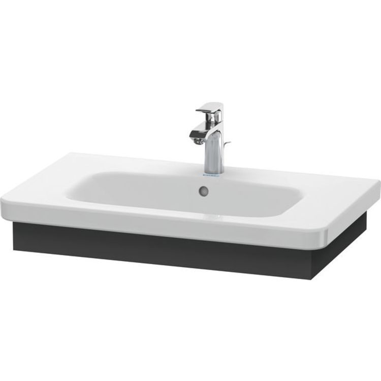 Duravit DS608104949 DuraStyle 28 3/4" Wall Mount Washbasin Trim - Graphite Matte (Decor)