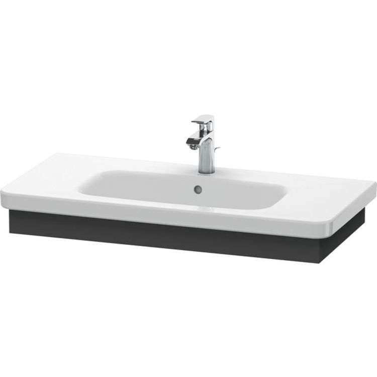Duravit DS608204949 DuraStyle 36 5/8" Wall Mount Washbasin Trim - Graphite Matte (Decor)