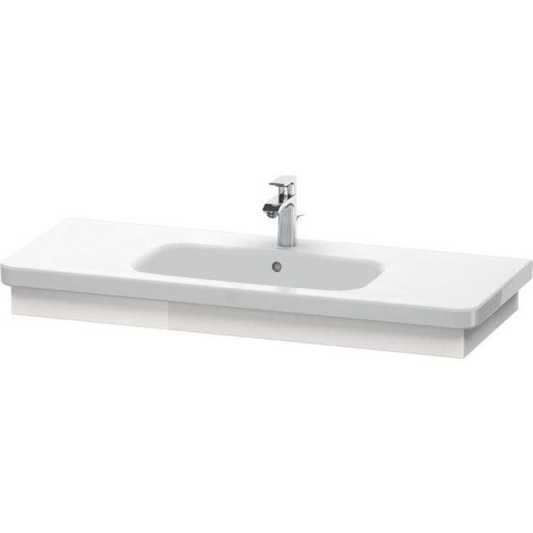 Duravit DS608302222 DuraStyle 44 1/2" Wall Mount Washbasin Trim - White High Gloss (Decor)