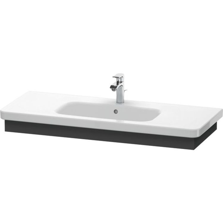 Duravit DS608304949 DuraStyle 44 1/2" Wall Mount Washbasin Trim - Graphite Matte (Decor)