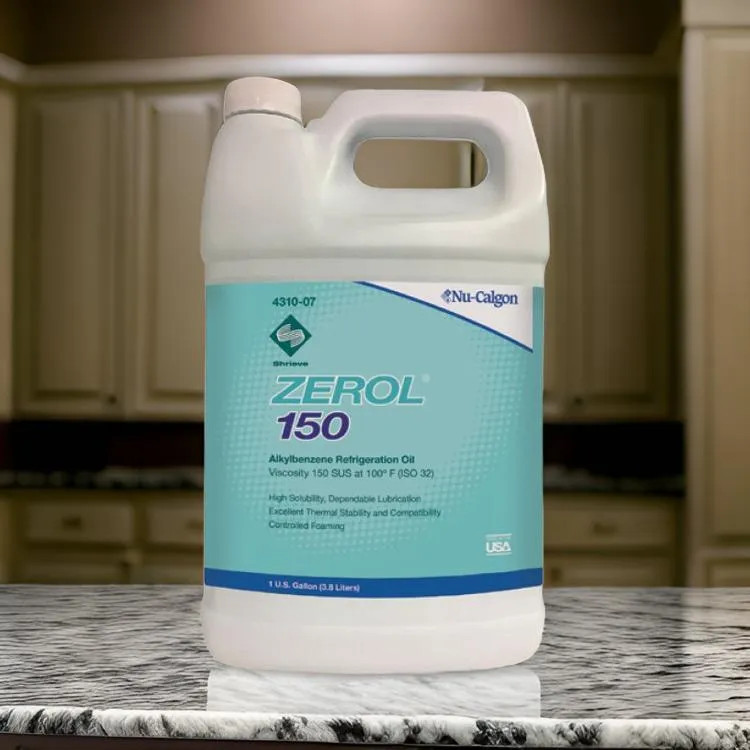 Nu-Calgon Zerol 150 SUS Alkylbenzene Refrigerant Oil, 1 Gallon - 4310-07