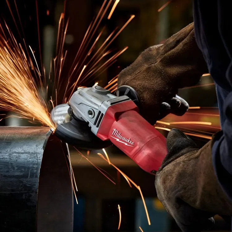 Milwaukee 4-1/2" Small Angle Grinder with Lock-On Paddle Switch - 6142-30 
