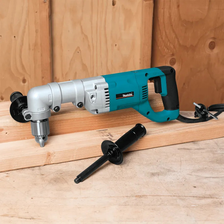 Makita 1/2" Corded Angle Drill with 7.5A Motor and 900 RPM  - DA4000LR