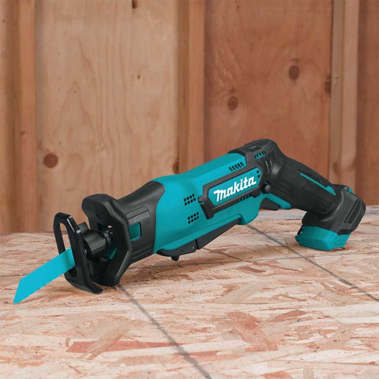Makita 12V max CXT Lithium-Ion Cordless Reciprocating Saw with Built-In LED, 3300 SPM, Tool Only - RJ03Z