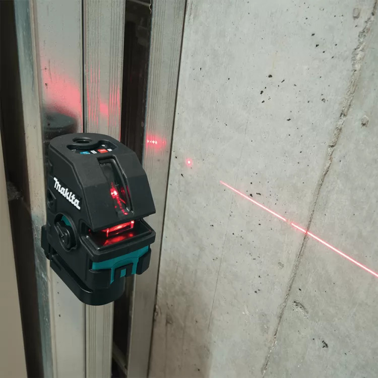 Makita Self-Leveling Combination Cross-Line/Point Laser with Horizontal and Vertical Line Beam - SK103PZ