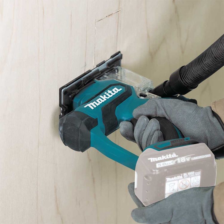 Makita 18V LXT Lithium-Ion Cordless Cut-Out Saw with 1/4in Stroke,  0-6000 SPM, with Dual LED Lights, Tool Only - XDS01Z